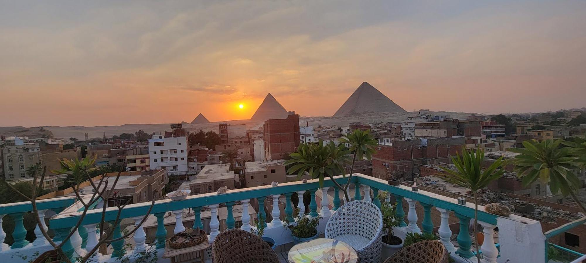 Pyramids Temple Guest House Kafret el-Gabal Esterno foto