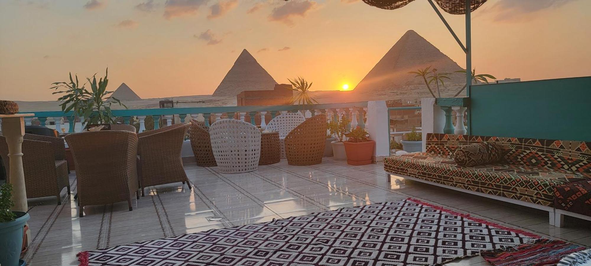 Pyramids Temple Guest House Kafret el-Gabal Esterno foto