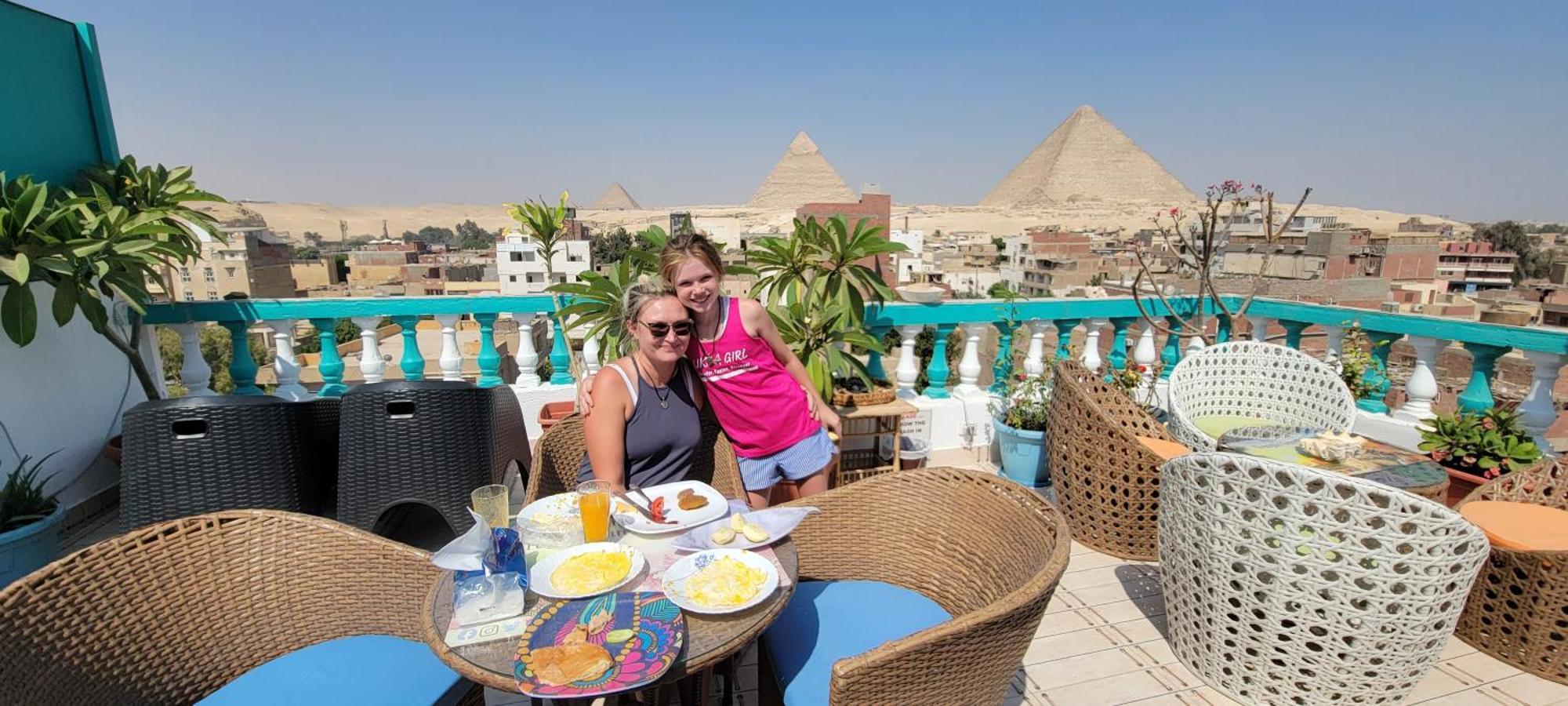Pyramids Temple Guest House Kafret el-Gabal Esterno foto