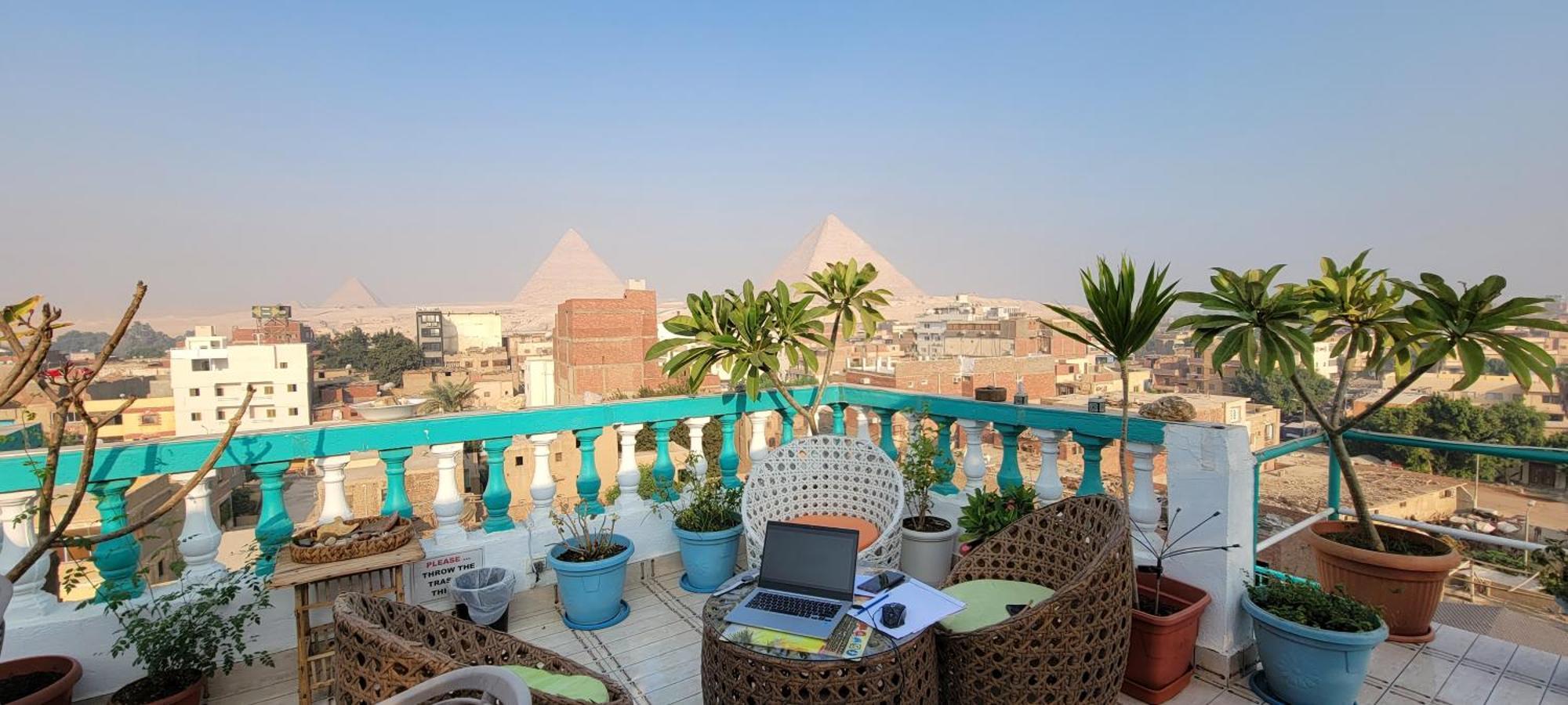 Pyramids Temple Guest House Kafret el-Gabal Esterno foto