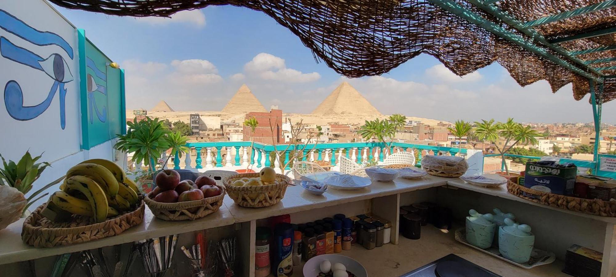 Pyramids Temple Guest House Kafret el-Gabal Esterno foto