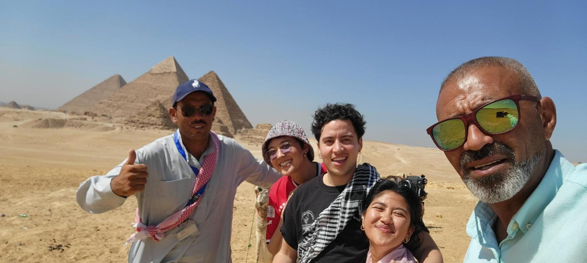 Pyramids Temple Guest House Kafret el-Gabal Esterno foto