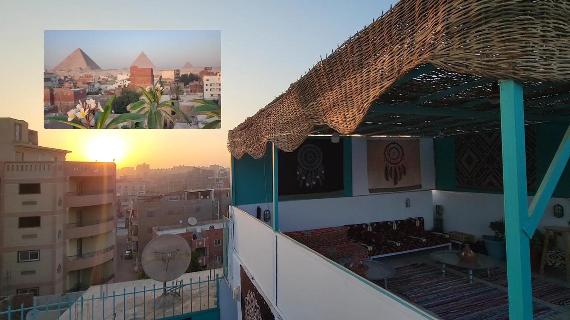 Pyramids Temple Guest House Kafret el-Gabal Esterno foto